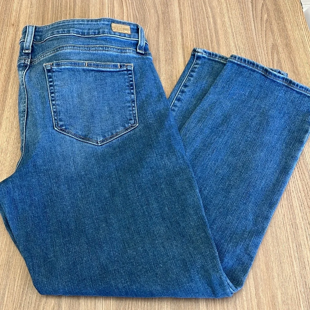 PAIGE Brigitte Boyfriend Jeans Size 31 - Picture 3 of 9